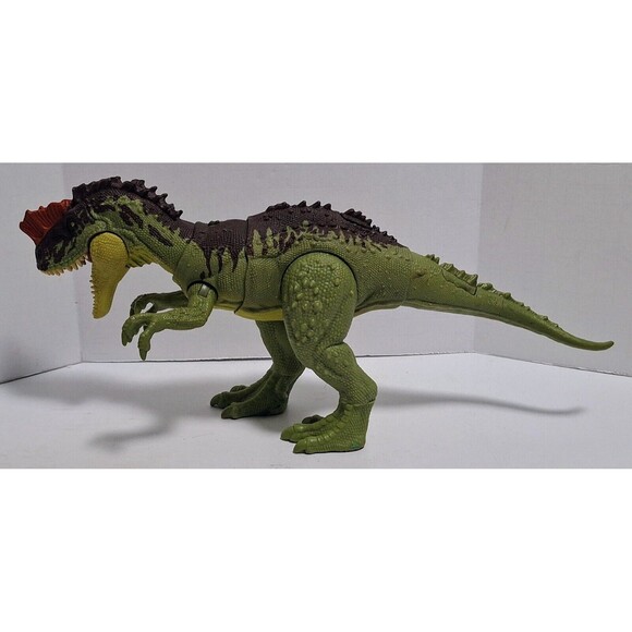 2022 MATTEL JURASSIC WORLD DOMINION MASSIVE ACTION YANGCHUANOSAURUS PRE OWNED - Picture 1 of 8